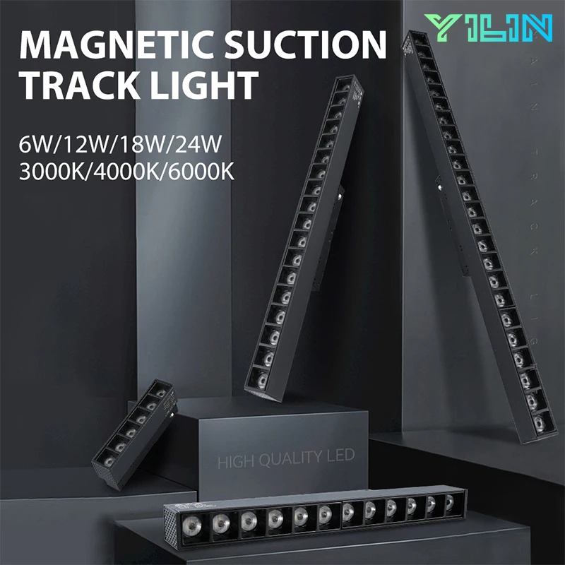 Outdoor Lighting Track - Lampu Sorot magnetik LED, lampu sorot