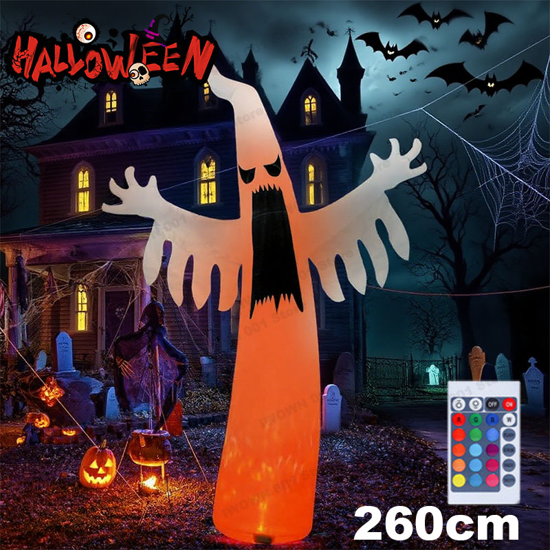 Outdoor Lighting Effects - Hantu Menakutkan Tiup Halloween dengan Lampu