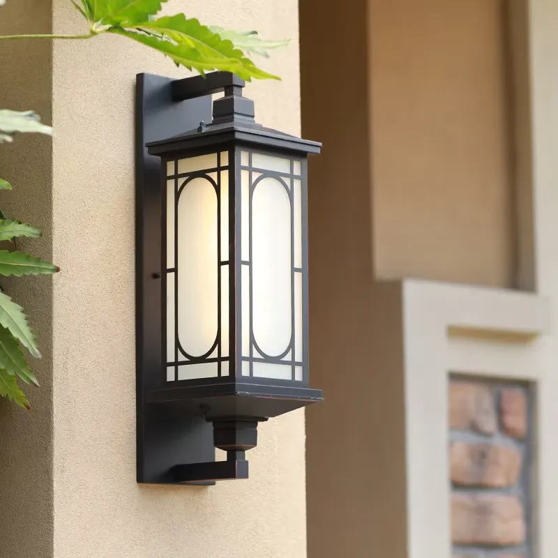 Outdoor Lighting Waterproof - Lampu Dinding Luar Ruangan Modern Gaya