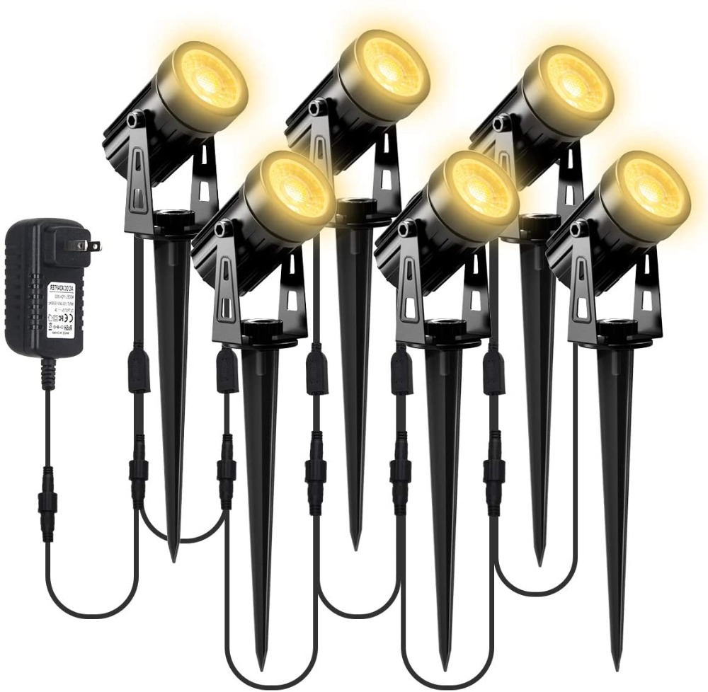 Outdoor Lighting Uk - Lampu sorot luar ruangan 3000K dekorasi
