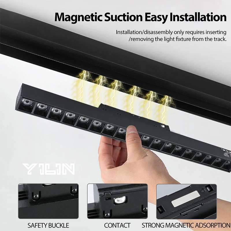 Lampu Sorot magnetik LED, lamp - Outdoor Lighting Track ulasan dan harga