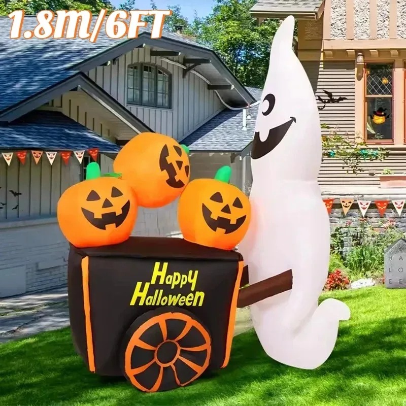 6FT Halloween Dekorasi Liburan - Outdoor Lighting Effects ulasan dan harga