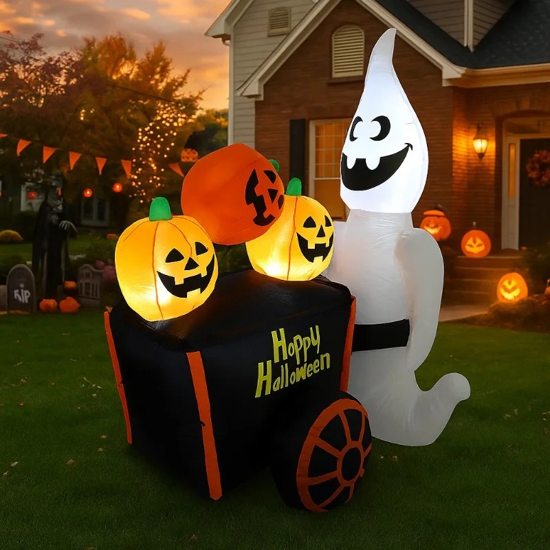 6FT Halloween Dekorasi Liburan - Outdoor Lighting Effects ulasan dan harga