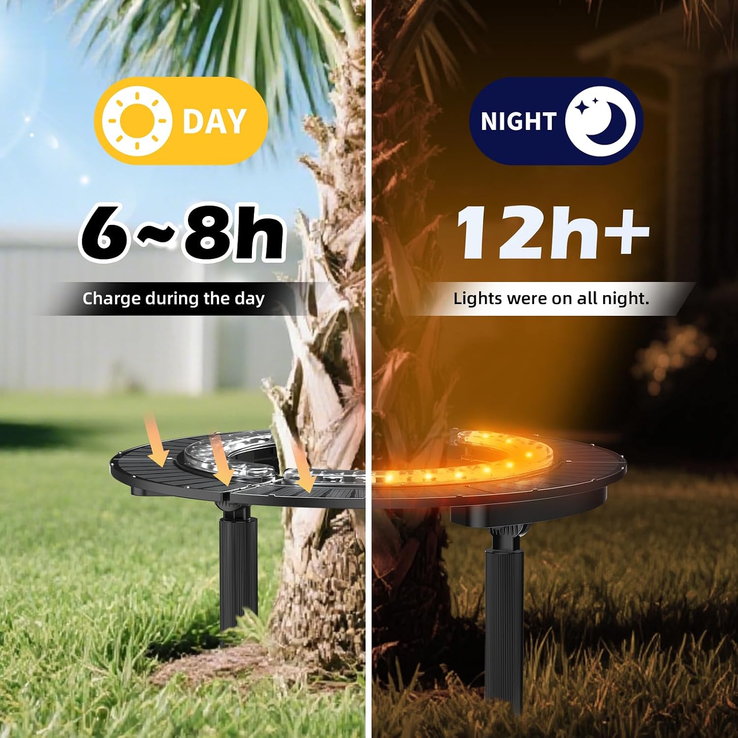 Lampu Pohon Palem Tenaga Surya - Outdoor Lighting Wireless ulasan dan harga