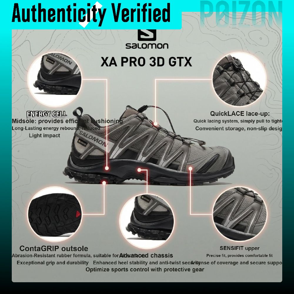 Sepatu Lari SALOMON XA PRO 3D, - Salomon Shoes Xa Pro 3D ulasan dan harga