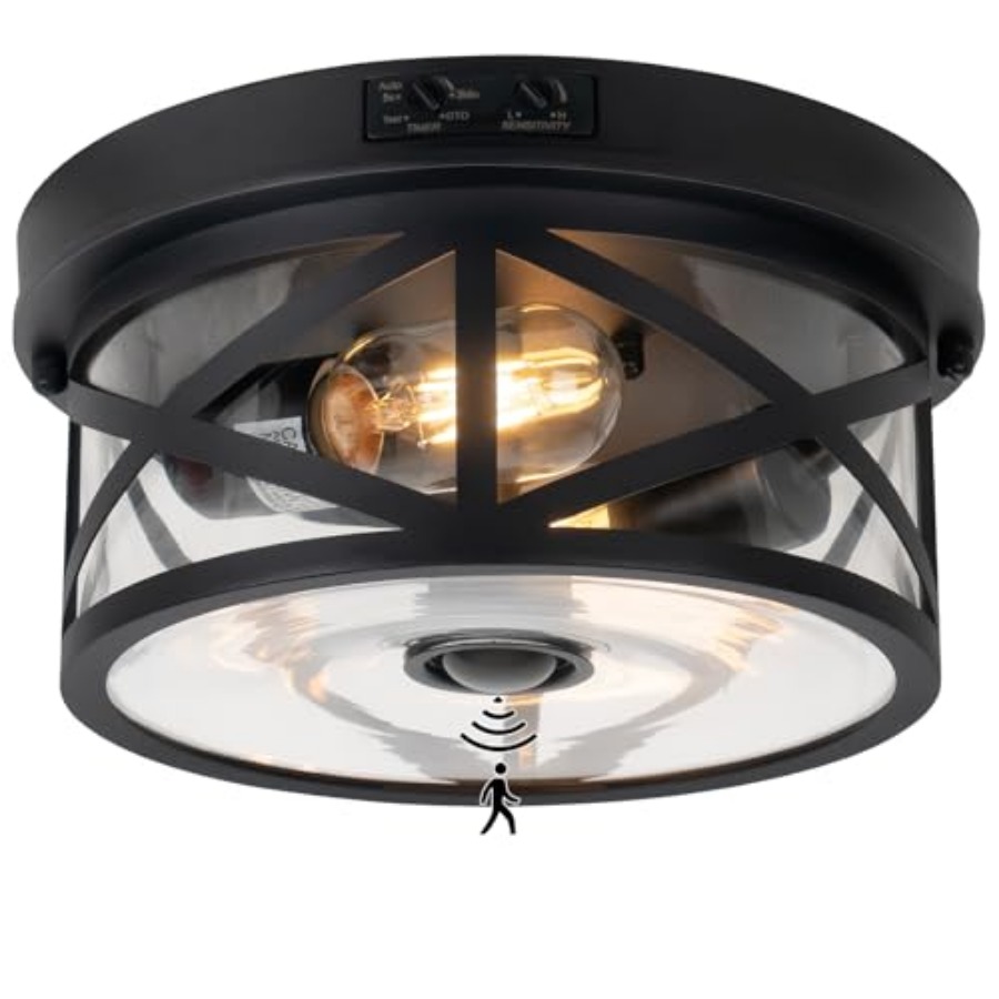 Lampu Langit-langit Luar Ruang - Outdoor Lighting Black ulasan dan harga