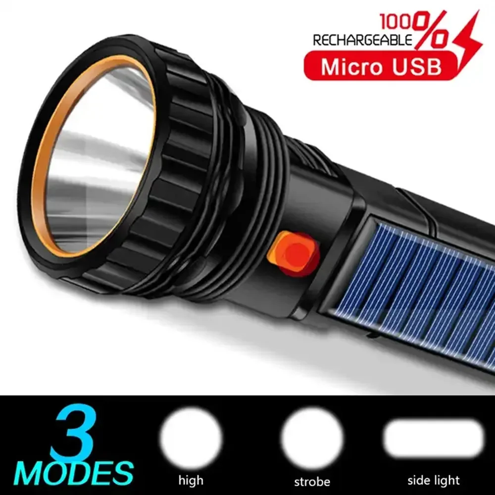 1PC Senter LED Tenaga Surya Mu - Outdoor Lighting Black ulasan dan harga